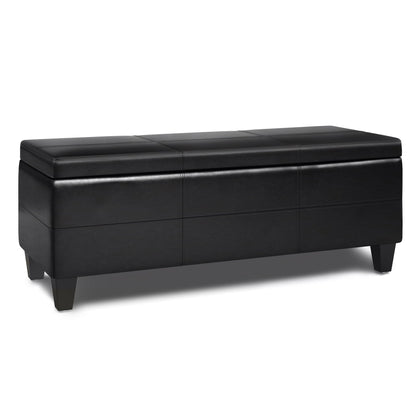 Afton - Large Storage Ottoman Bench Simpli-Home