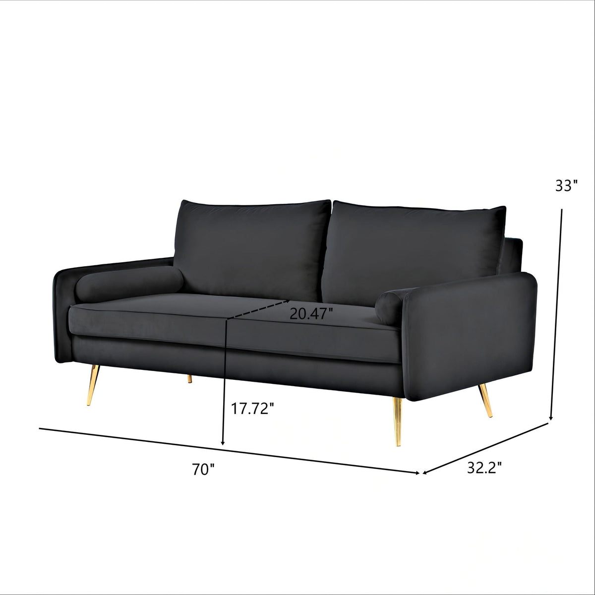 Modern Large Sofa For Living Room US Pride