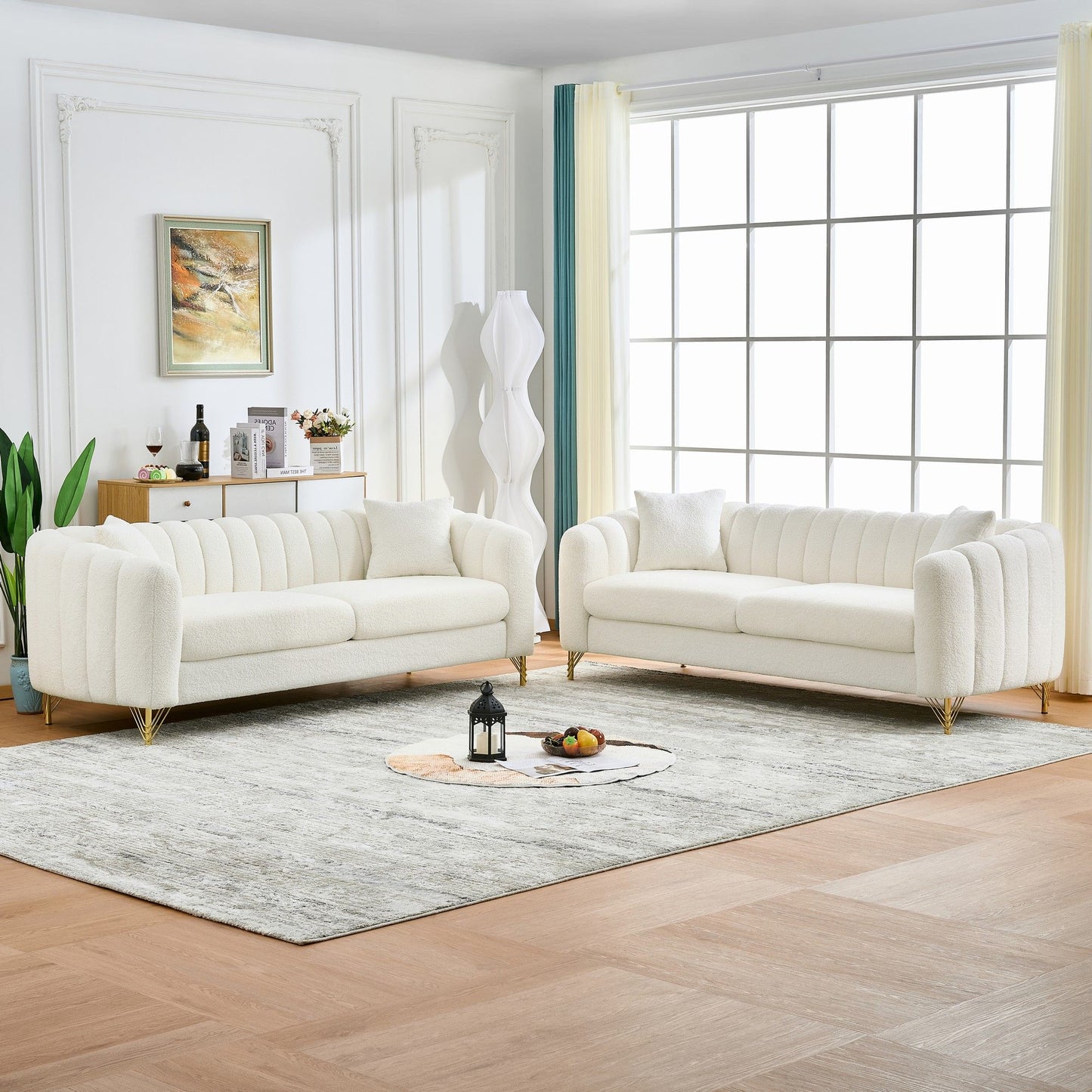 Oversized Sofa, Deep Tufted Couch Home Essentials