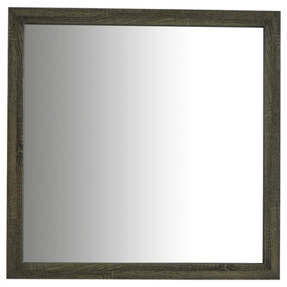 Wright - Dresser Mirror - Brown Oak Coaster Fine Furniture