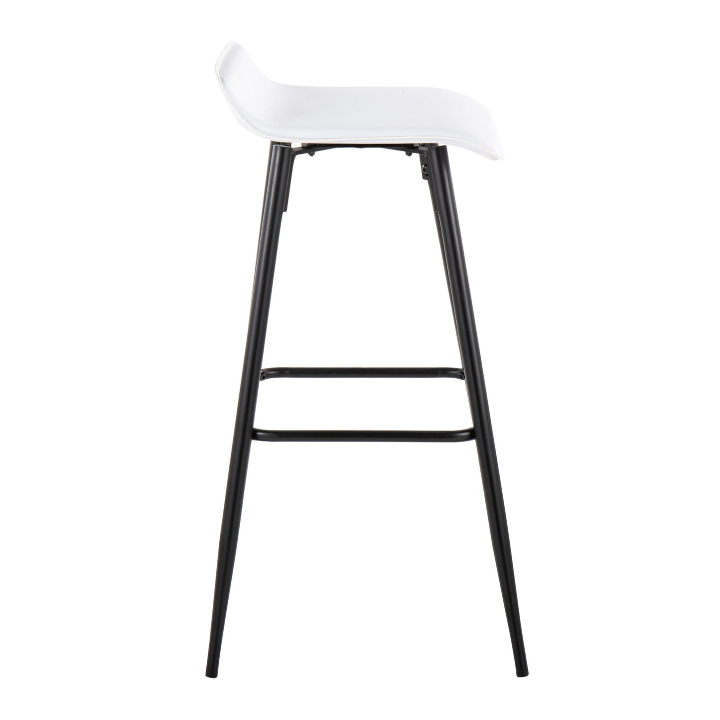 Ale - Contemporary Fixed-Height Bar Stool (Set of 2) Lumi Source