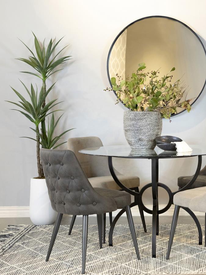 Cosmo - Upholstered Dining Side Chair (Set of 2) CoasterEveryday