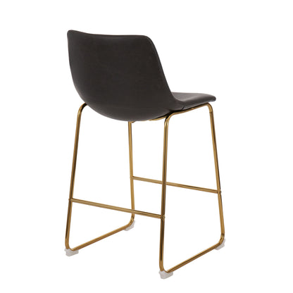 Duke - Contemporary Counter Stool (Set of 2) Lumi Source