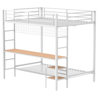 Campus - Metal Workstation Bunk Bed Coaster Fine Furniture