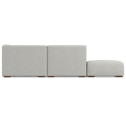 Rex - Handcrafted Sectional Sofa And Ottoman Simpli-Home