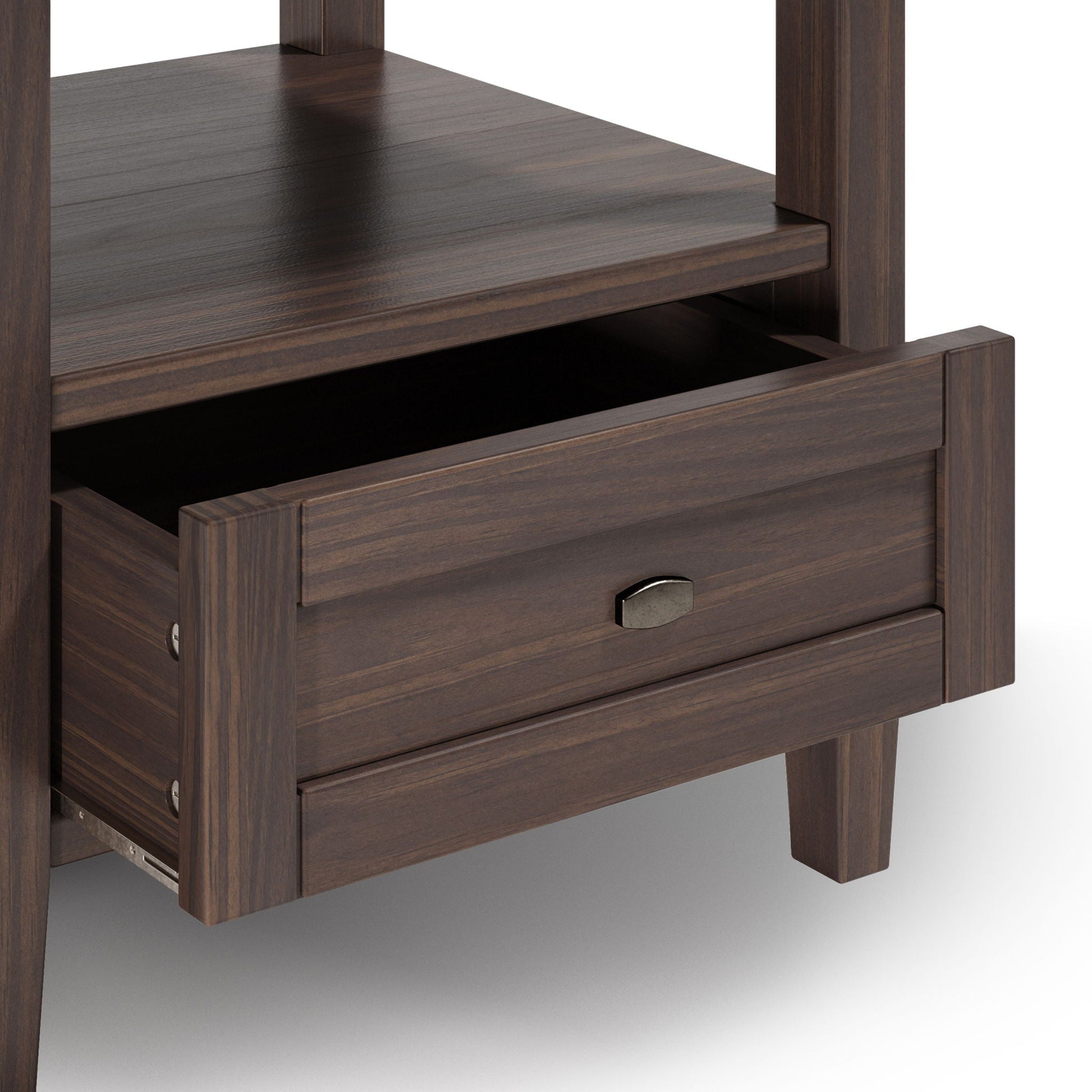 Warm Shaker - End Table - Warm Walnut Brown Simpli-Home