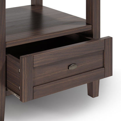 Warm Shaker - End Table - Warm Walnut Brown Simpli-Home