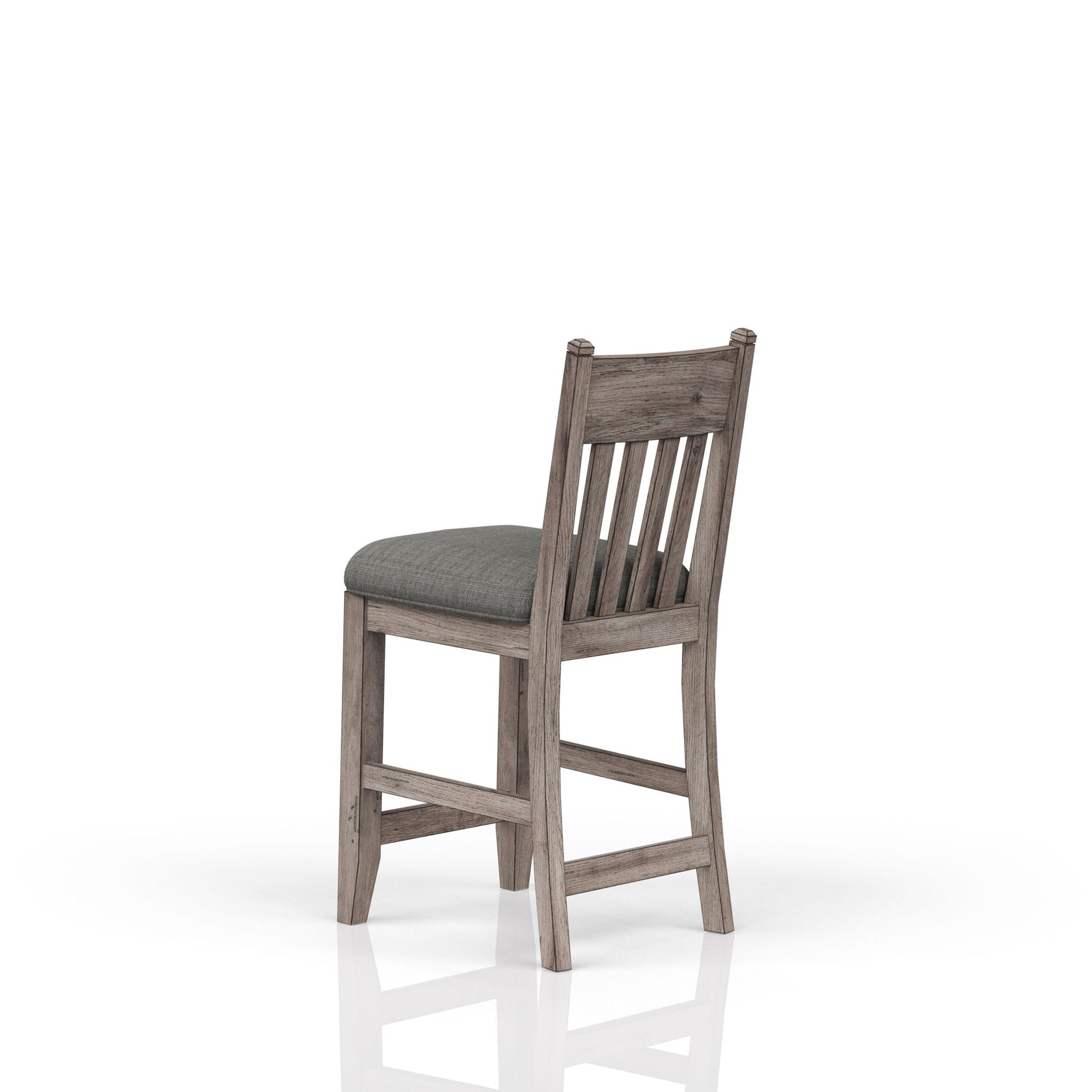 Rustic Counter Stool (Set of 2) - Gray Bernards Furniture