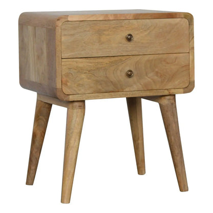 Curved Nightstand Artisan Furniture