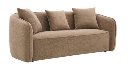 Keith - Chenille 3 Piece Living Room Set (Comes With Matching Color Toss Pillows) Acme