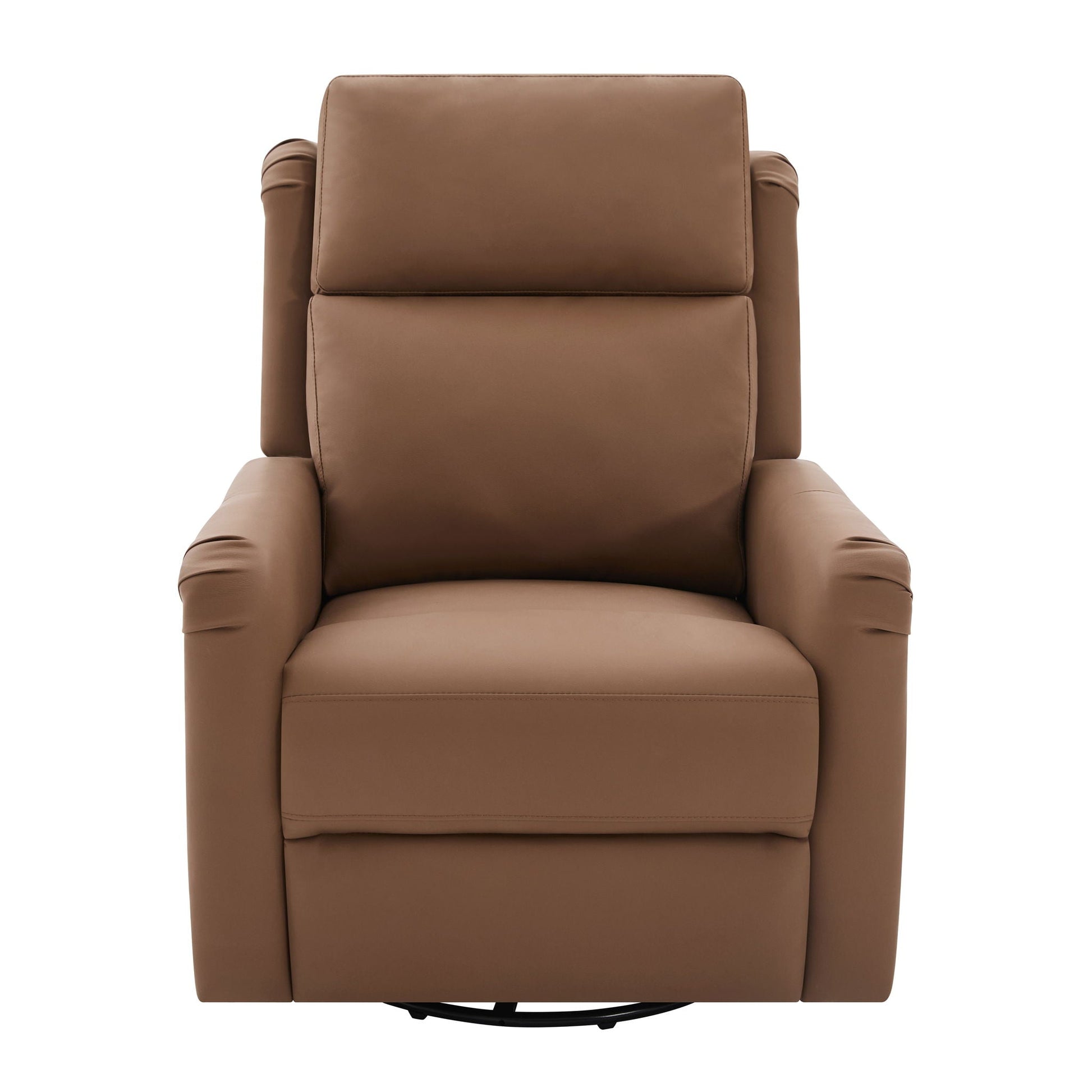 Manual Recliner Swivel Rocking Chair With 8 Point Massage And Heating Noble House