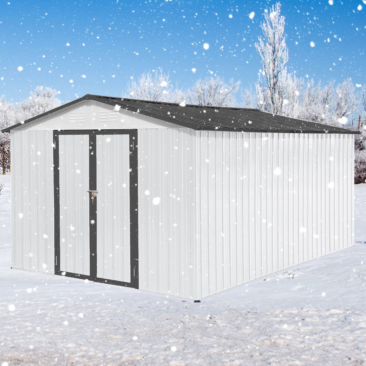 10' x 12' Garden Sheds Outdoor Storage Sheds