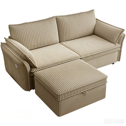 2 In 1 Convertible Sofa Bed, Multi Functional Living Room Furniture Home Essentials