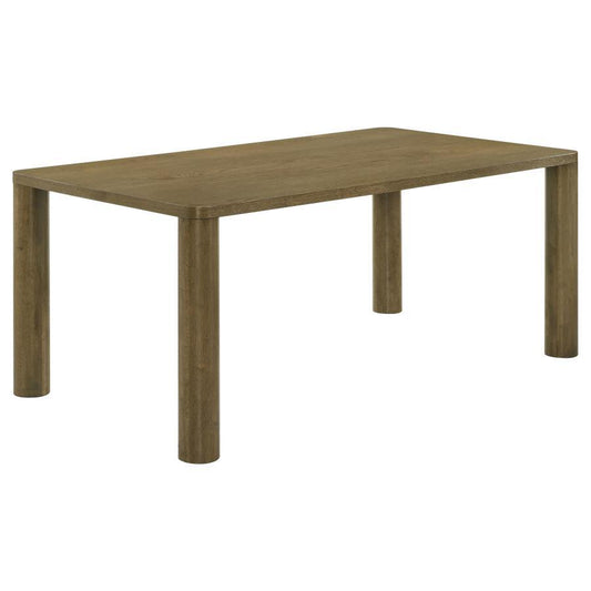 Castlewood - Rectangular Wood Dining Table - Brown Oak Coaster Fine Furniture