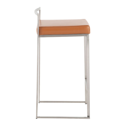 Fuji - Contemporary Elegant Stackable Counter Stool Set Lumi Source
