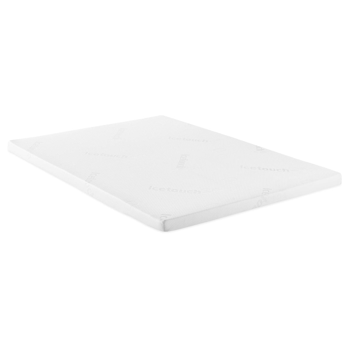 Klamath - 3" Memory Foam Mattress Topper With Breathable Cover And Dual-Layer Support Furniture Max