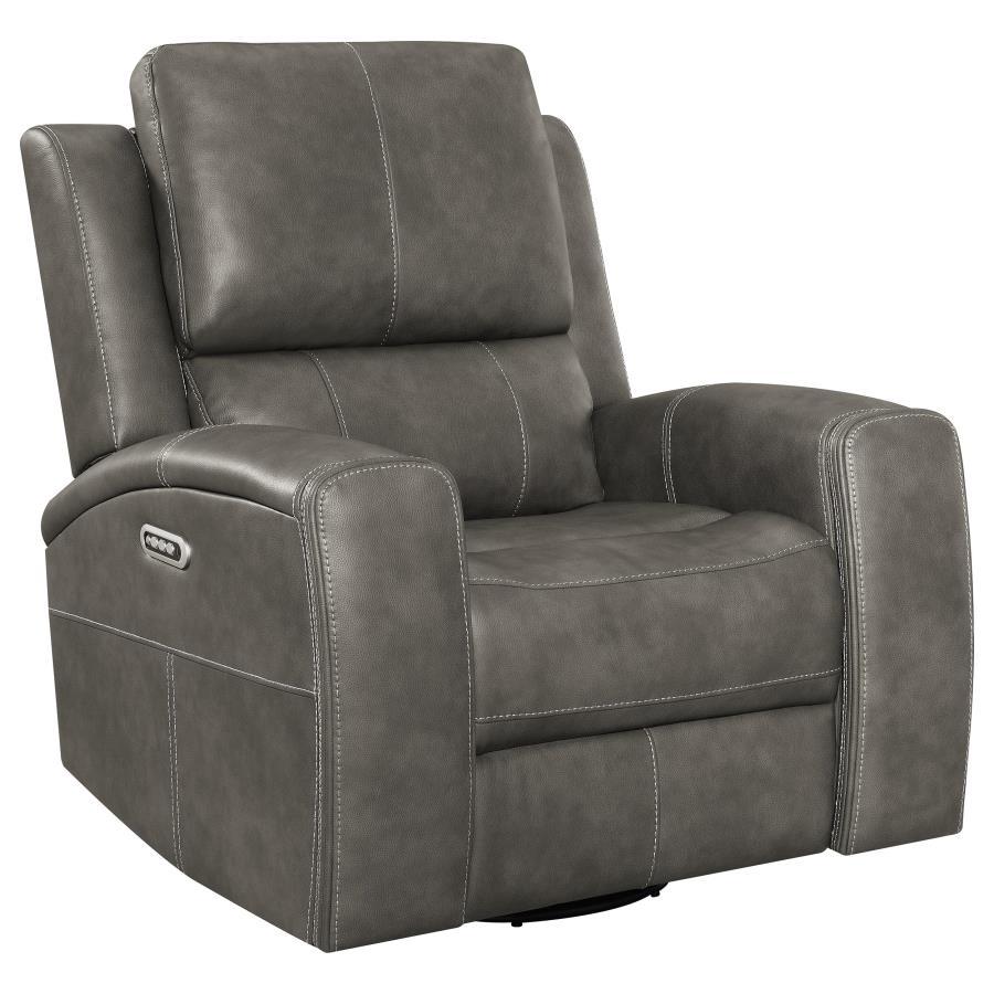 Brickston - Triple Power Swivel Glider Recliner Coaster Fine Furniture