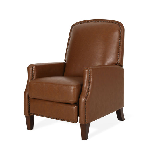 Recliner Chair With Rivets Noble House