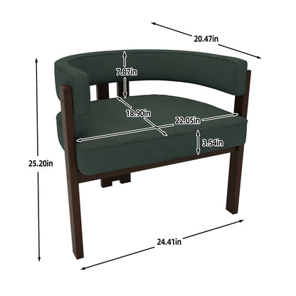 Modern Accent Teddy Upholstered Armchair Home Essentials