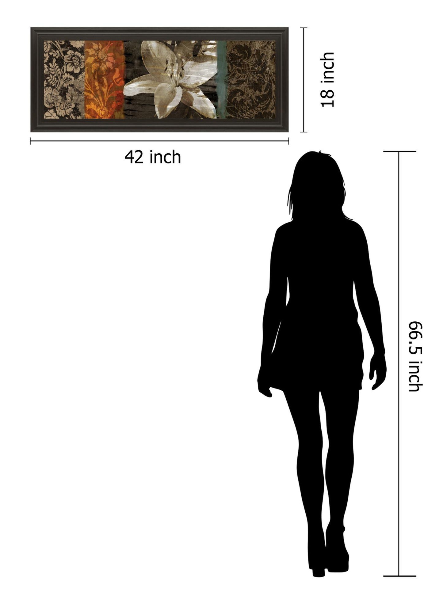 Wild Palm I By Suzanne Wilkins - Framed Print Wall Art - Green Classy Living