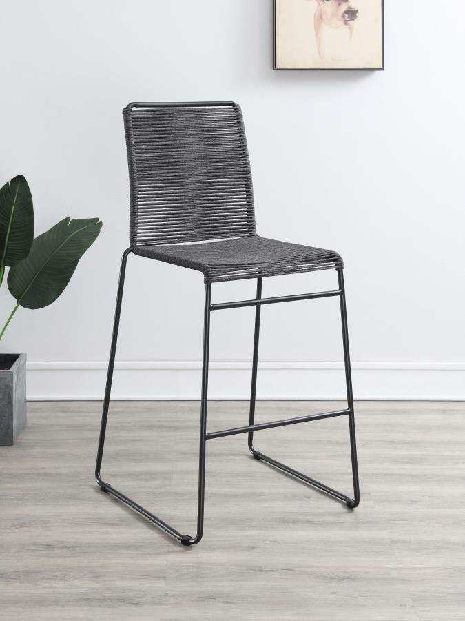 Jerome - Woven Rope Metal Chair (Set of 2) CoasterEssence