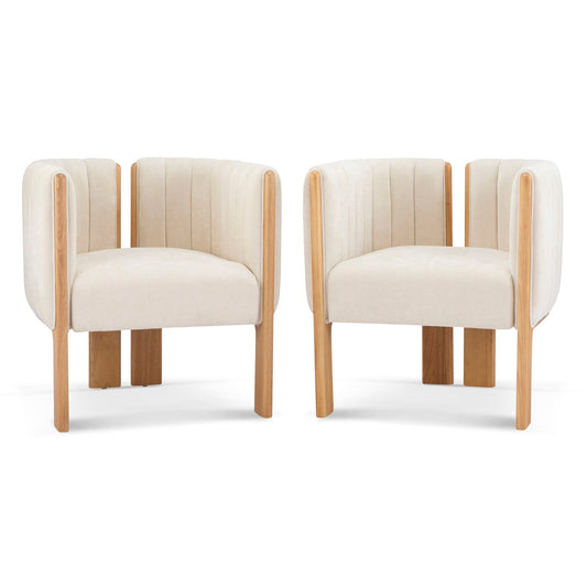 Stylish Seating Dining Chairs (Set of 2) Noble House