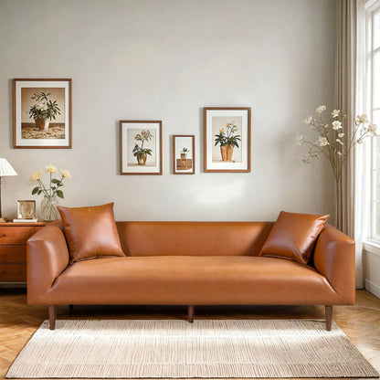 Elwood - Sofa - Cognac Ashcroft Furniture