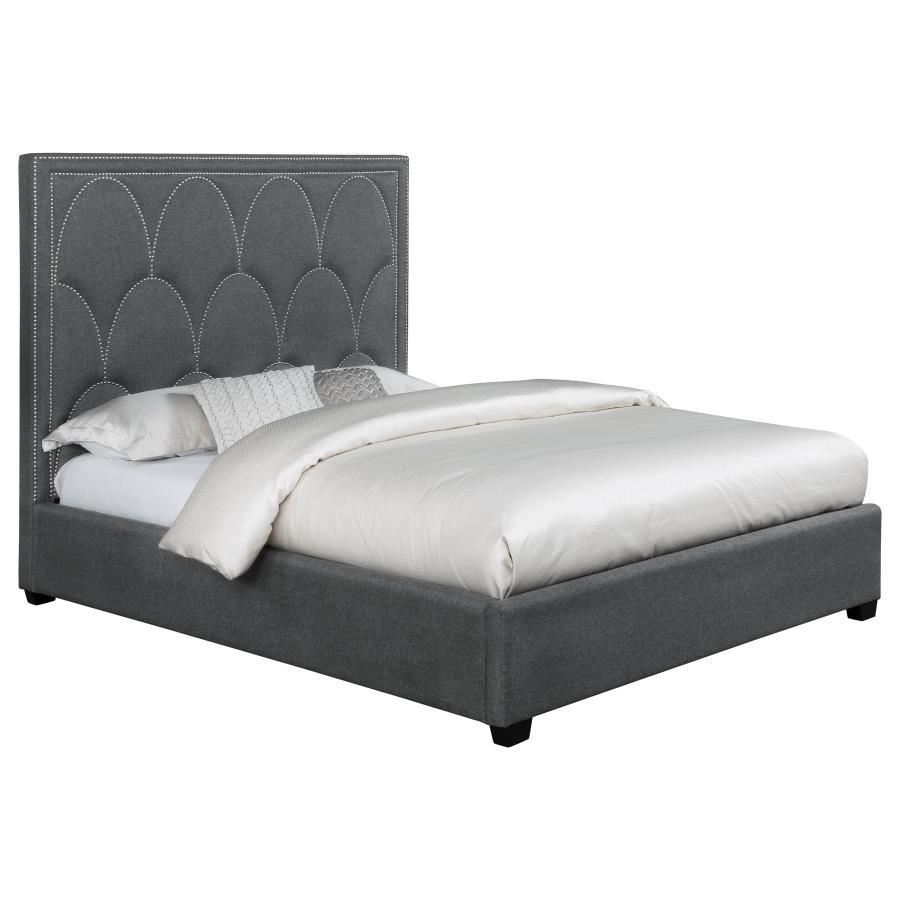 Bowfield - Upholstered Panel Bed CoasterElevations
