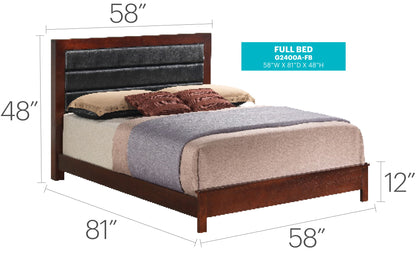 Transitional Modern Design Bed Glory Furniture