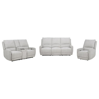 Sylmar - Chenille Power Reclining Sofa Set Coaster Fine Furniture