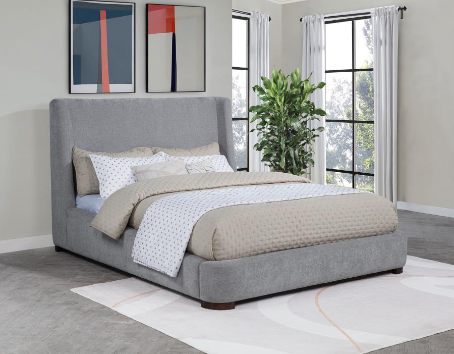 Rennes - Upholstered Wingback Platform Bed Coaster Fine Furniture