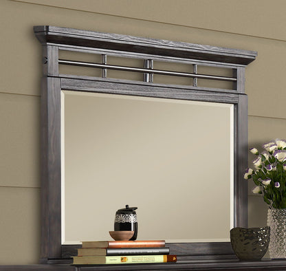 Mirror - Mahogany Bernards Furniture