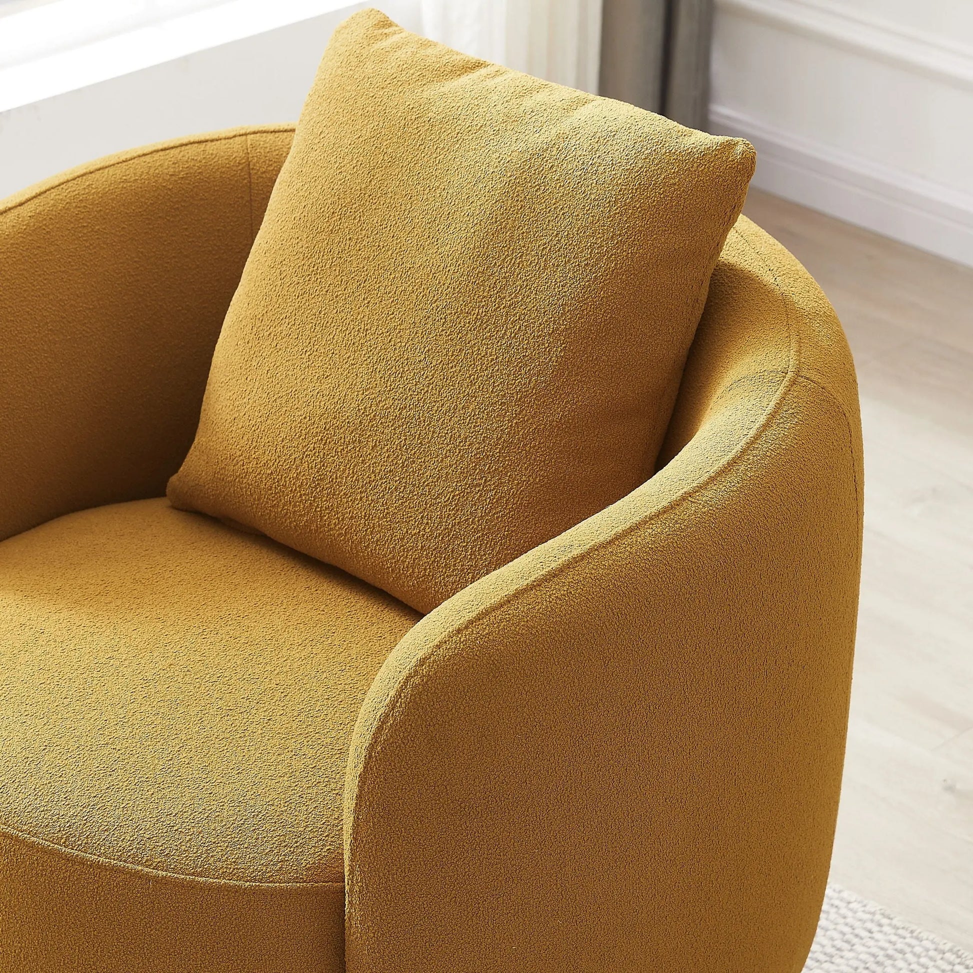 Dylan - Boucle Lounge Chair Ashcroft Furniture