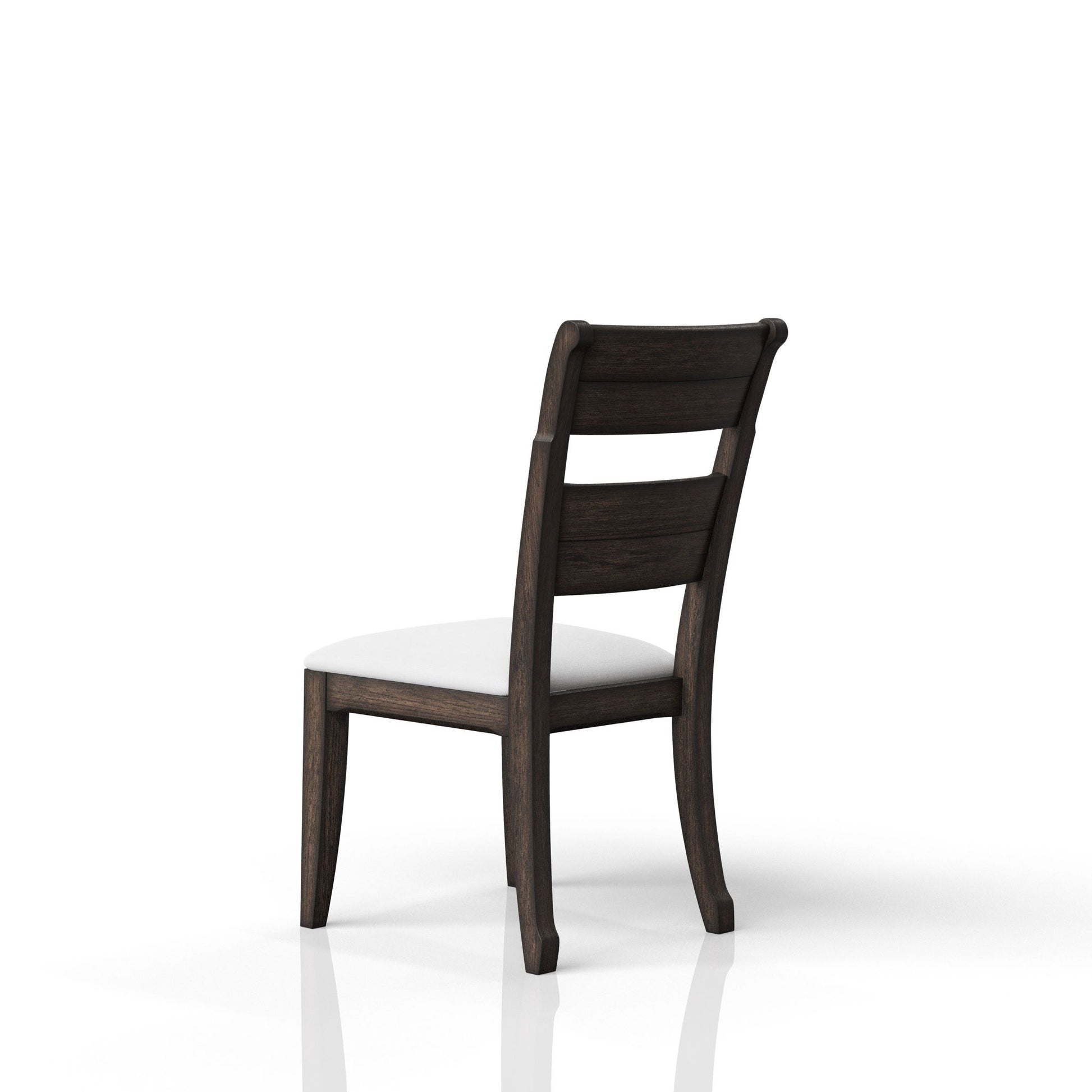 Upholstered Seat Side Chair - Chocolate Bernards Furniture
