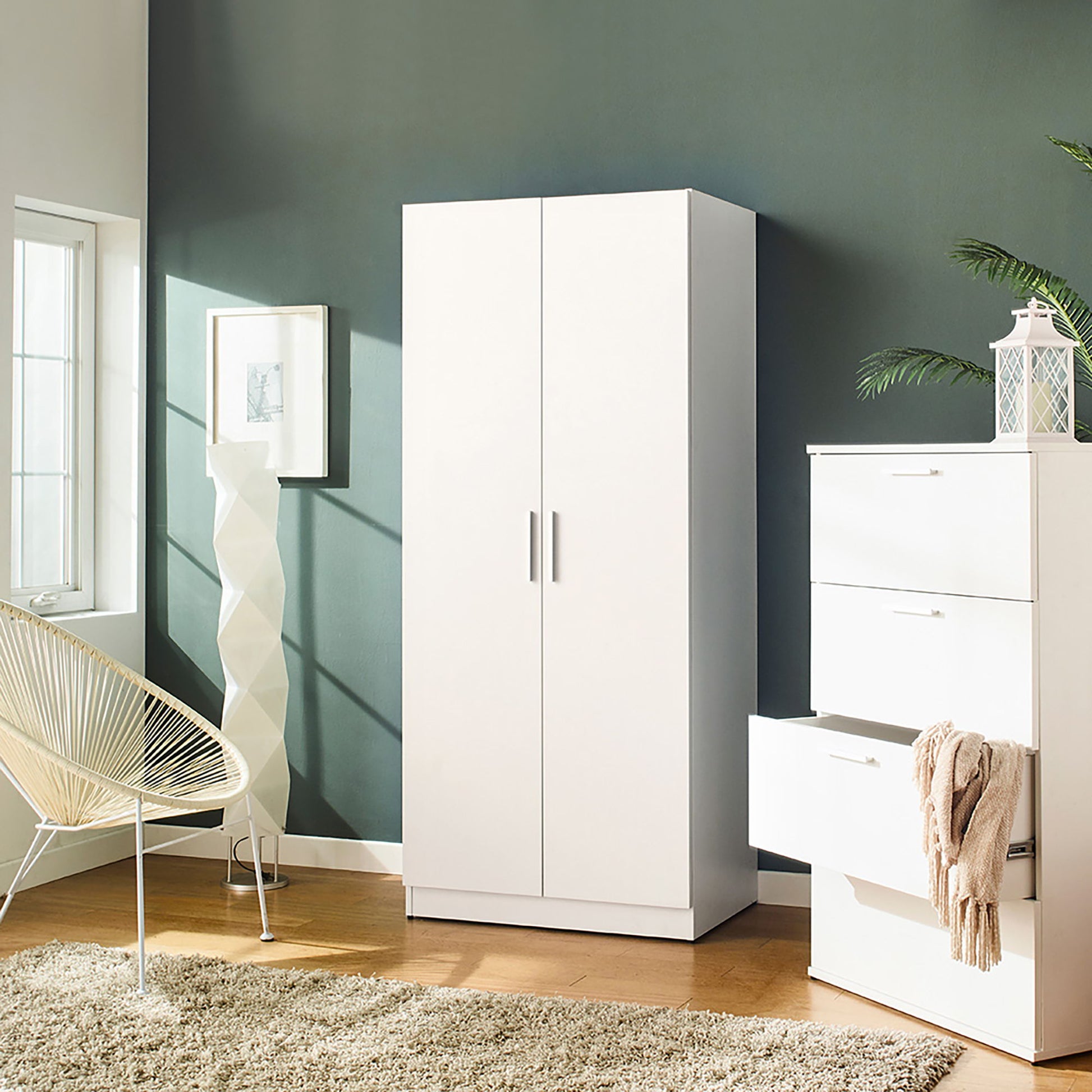 Mia - Farmhouse Shoe Cabinet With 6 Shelves Daily Nest