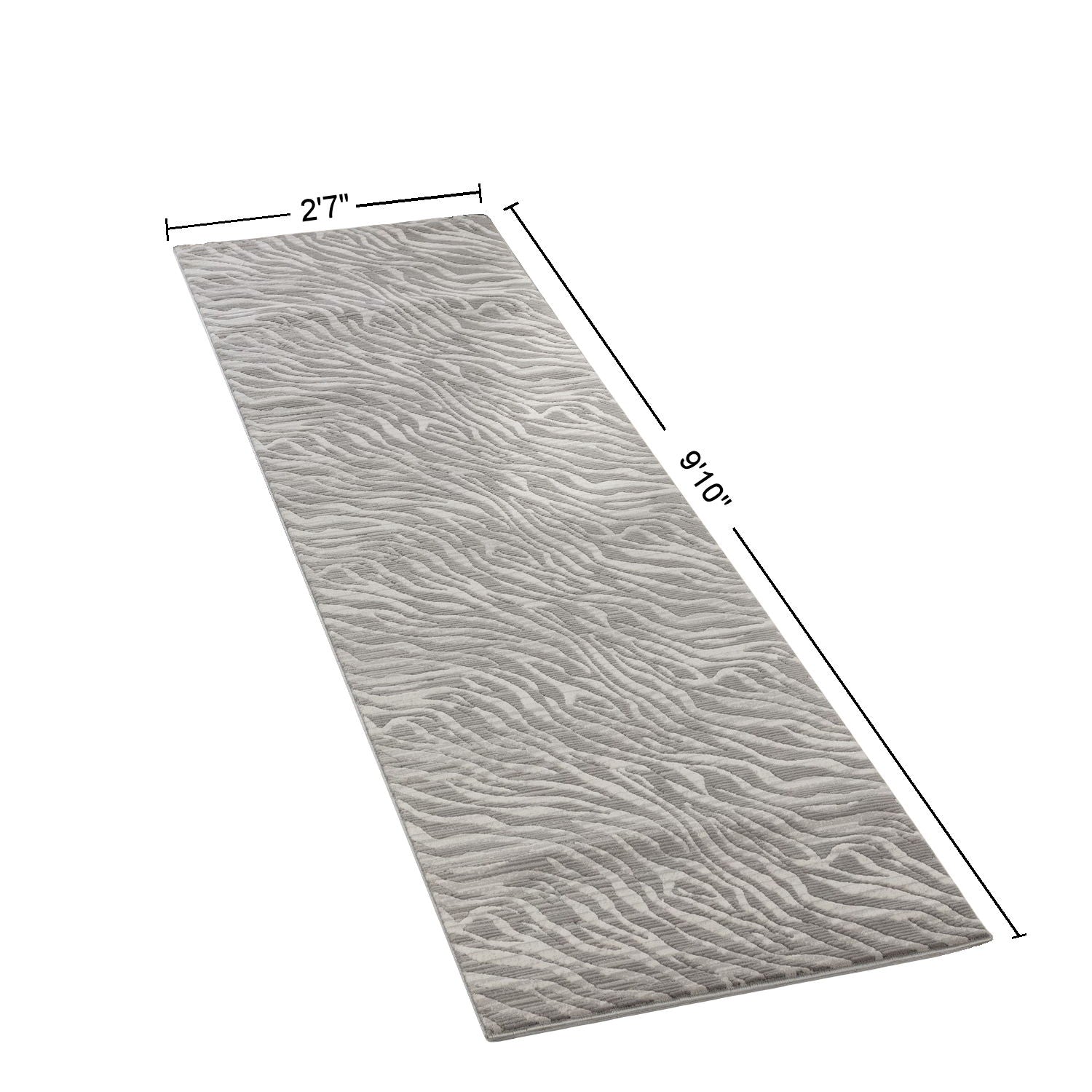 Geometrix - Contemporary Rug With Geometric 3D Effect Icona Home Decor