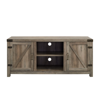 Farmhouse Barn Door TV Stand For TVs Up To 65" Walker Edison