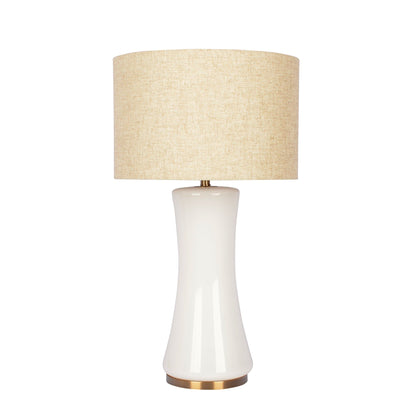 Cascade - Lamp Base Table Lamp - Beige / Gold / White Ashcroft Furniture
