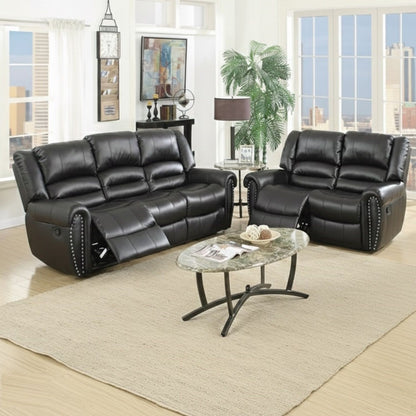 Modern Living Room Set With Nailhead Trim Home Essentials