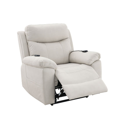 Chriki - Power Motion Recliner & Lift Heating Massage Chair - Beige Acme