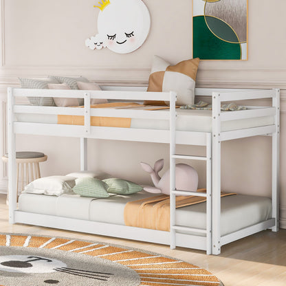 Floor Bunk Bed With Ladder Hearth and Haven