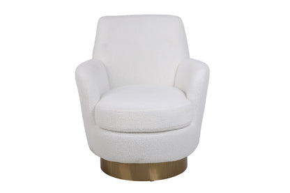 Teddy Swivel Barrel Chair, Swivel Accent Chairs Armchair For Living Room Home Essentials