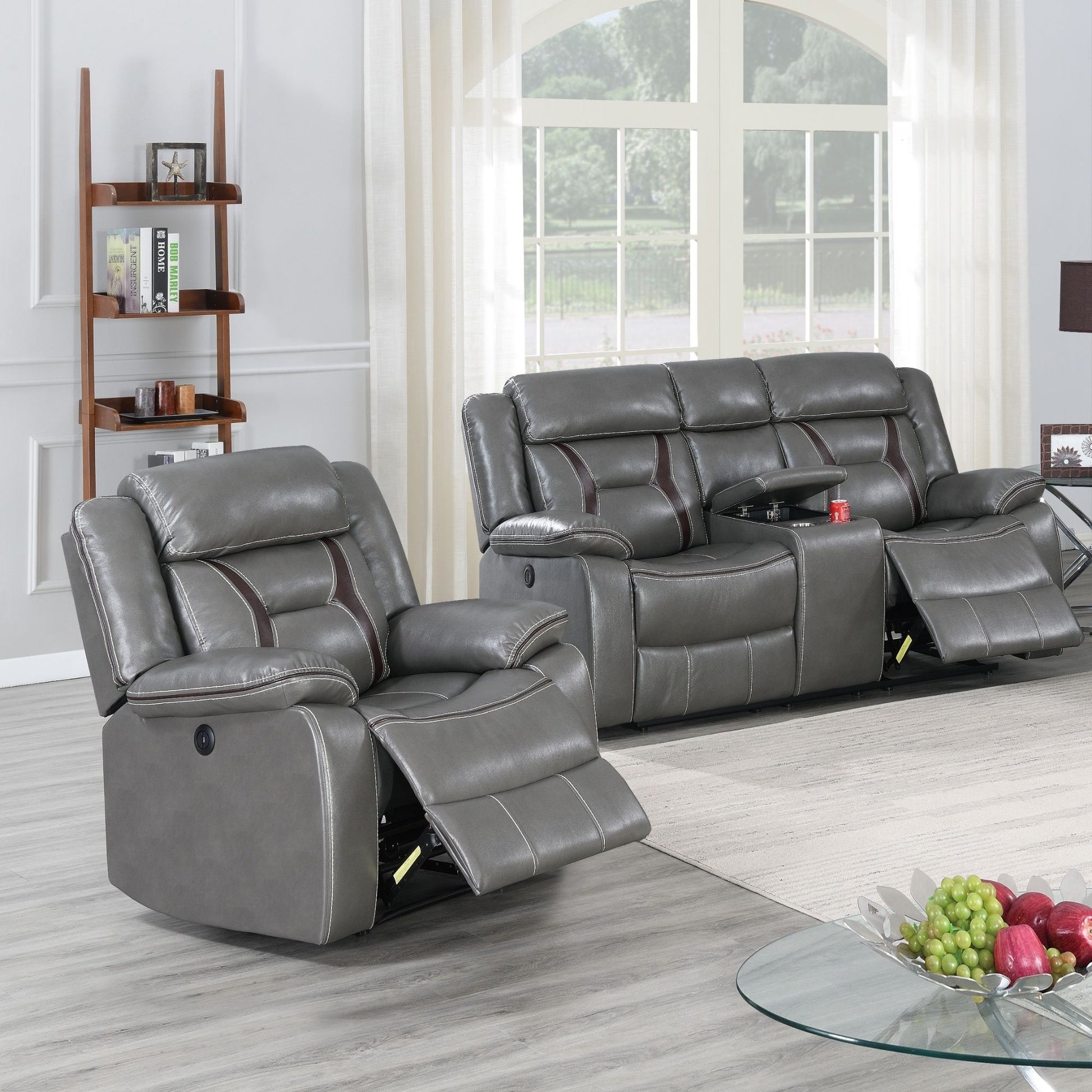 Living Room Set With Pillow Armrest And Tufted Backrest Home Essentials