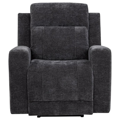 Kennett - Chenille Upholstered Power Recliner Chair Coaster Fine Furniture