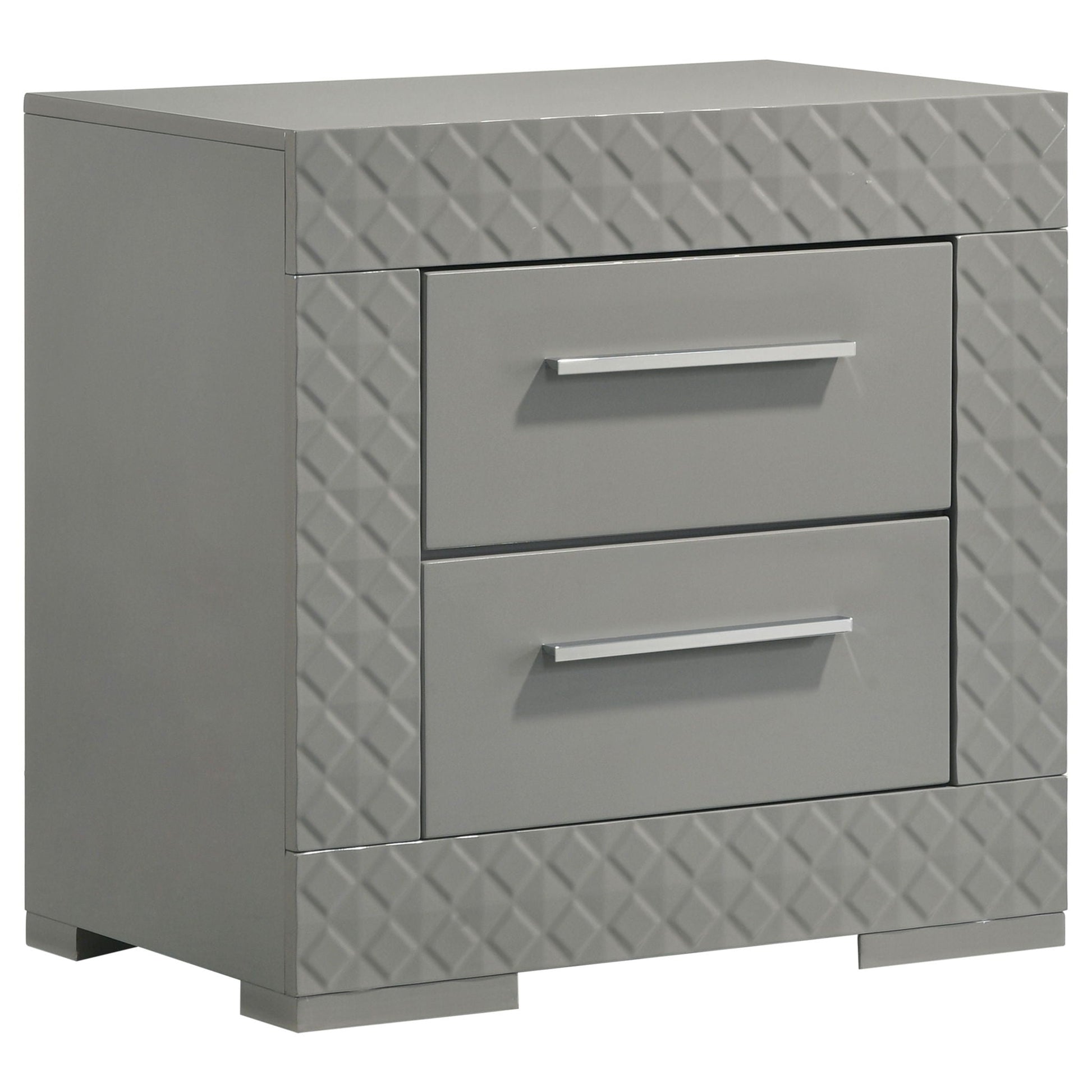 Ives - 2-Drawer Nightstand Bedside Table Coaster Fine Furniture