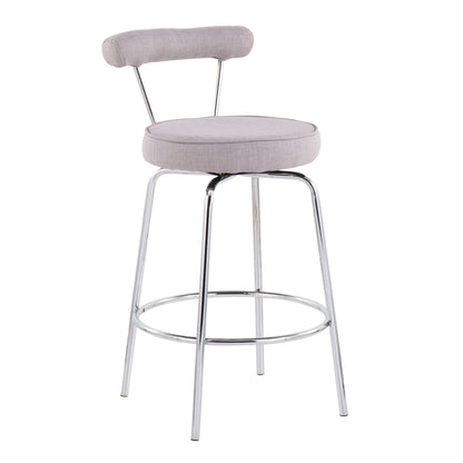 Rhonda - Contemporary Counter Stool (Set of 2) Lumi Source