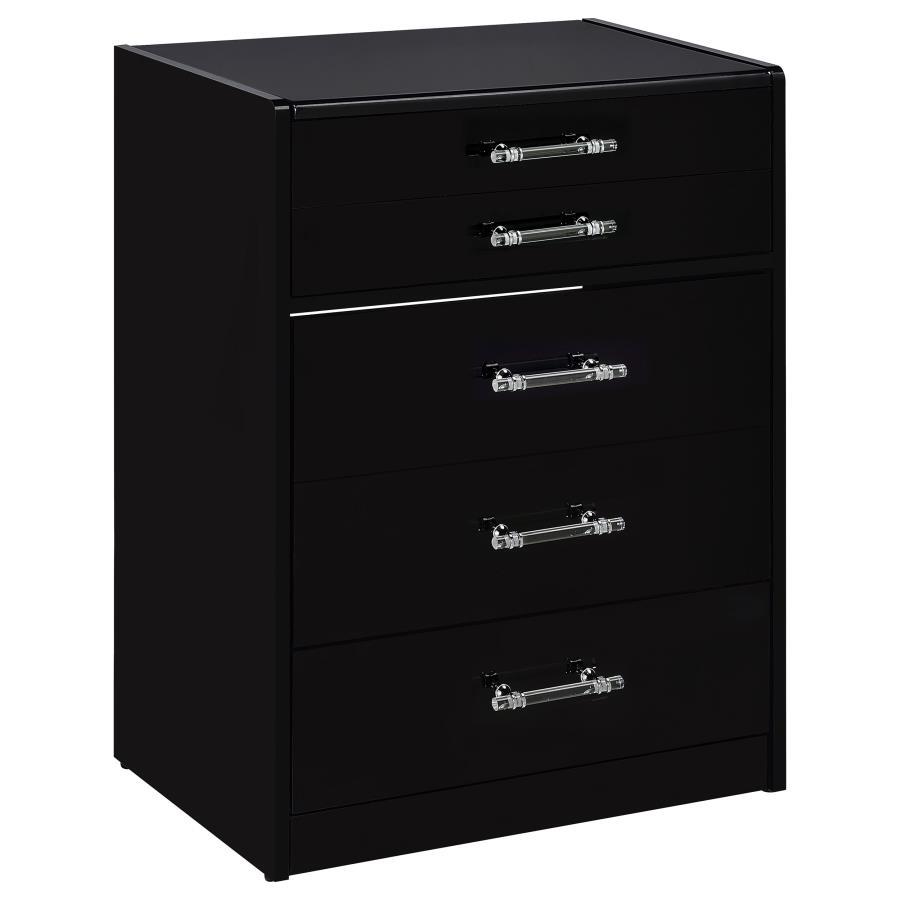 Danbury - 3-Drawer Makeup Vanity & Stool Set Coaster Fine Furniture