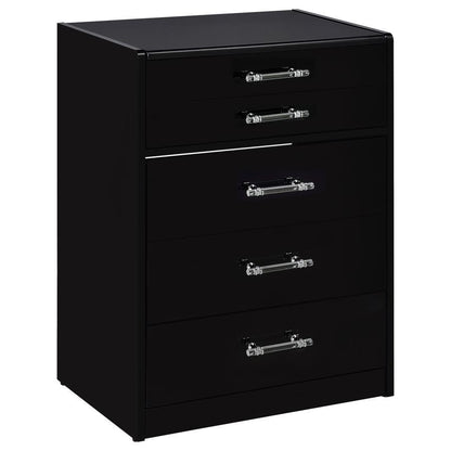 Danbury - 3-Drawer Makeup Vanity & Stool Set Coaster Fine Furniture