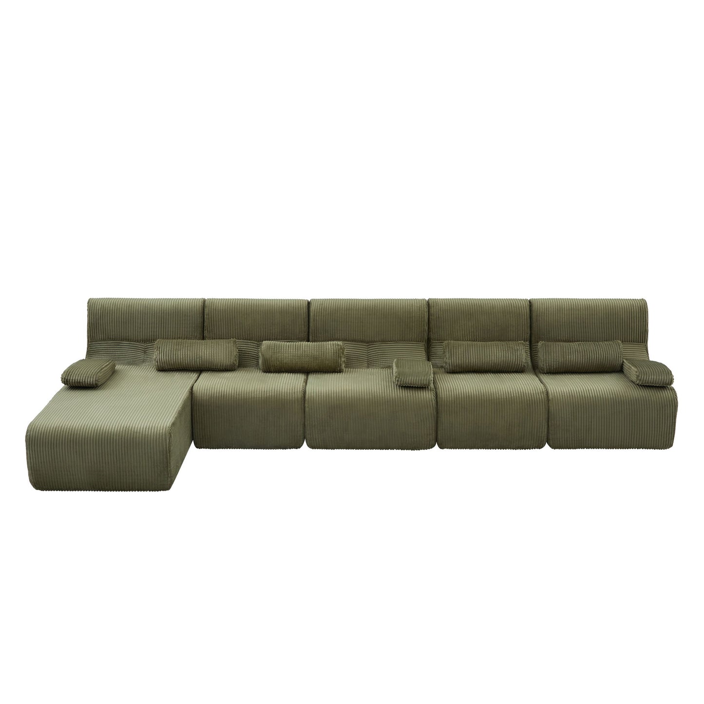 Oversized Sectional Sofa, Living Room Seating With Modular Design Hearth and Haven