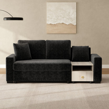 Modular Sofa Couch With Storage Armrest And Center Console Noble House